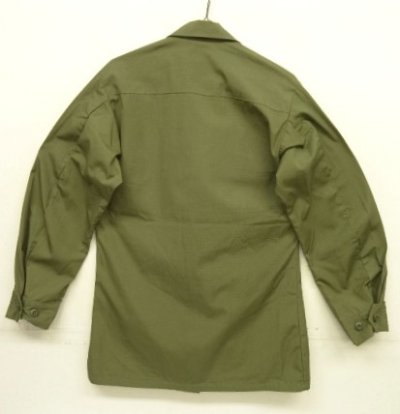 画像5: 70'S アメリカ軍 US ARMY "JUNGLE FATIGUE" リップストップ ファティーグジャケット XS-R (DEADSTOCK)