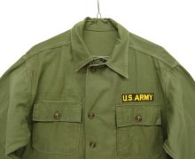 他の写真1: 50'S アメリカ軍 US ARMY "1st MODEL" OG107 コットンサテン ユーティリティシャツ (VINTAGE)