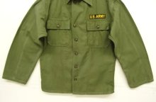 他の写真3: 50'S アメリカ軍 US ARMY "1st MODEL" OG107 コットンサテン ユーティリティシャツ (VINTAGE)