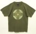 画像1: 90'S KELTIC DESIGNS シングルステッチ 半袖 Tシャツ オリーブ (VINTAGE) (1)