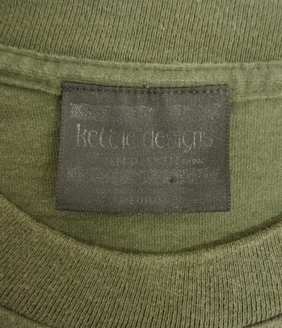 画像2: 90'S KELTIC DESIGNS シングルステッチ 半袖 Tシャツ オリーブ (VINTAGE)