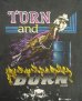 画像3: 90'S PANHANDLE SLIM "TURN AND BURN" シングルステッチ 半袖 Tシャツ ブラック USA製 (VINTAGE) (3)