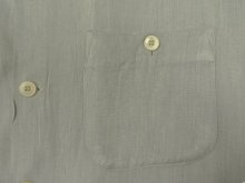 他の写真2: 60'S KING LOUIE レーヨン 半袖 ボーリングシャツ グレー (VINTAGE)
