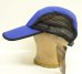 画像3: 90'S MENTAL HEADGEAR サイドメッシュ ナイロン 5パネルキャップ ブルー/ブラック (DEADSTOCK)
