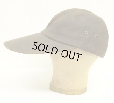 画像3: 90'S ORVIS レザー ロングビルキャップ ブラウン USA製 (VINTAGE)