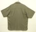 画像3: 90'S PERRY ELLIS シルク 半袖 オープンカラーシャツ カーキ (VINTAGE) (3)