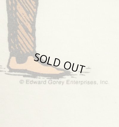 画像4: 00'S EDWARD GOREY コットン 半袖 Tシャツ ホワイト (VINTAGE)