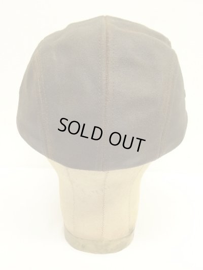 画像4: 90'S ORVIS レザー ロングビルキャップ ブラウン USA製 (VINTAGE)