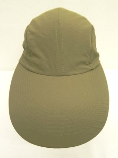 画像2: TORREY HATS ナイロン ロングビルキャップ カーキ (USED)