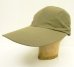 画像1: TORREY HATS ナイロン ロングビルキャップ カーキ (USED) (1)