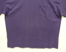 他の写真3: 90'S HANES シングルステッチ ポケット付き 半袖 Tシャツ グレープ (VINTAGE)