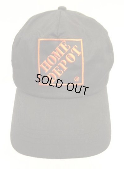 画像2: HOME DEPOT 6パネル ベースボールキャップ ブラック (USED)
