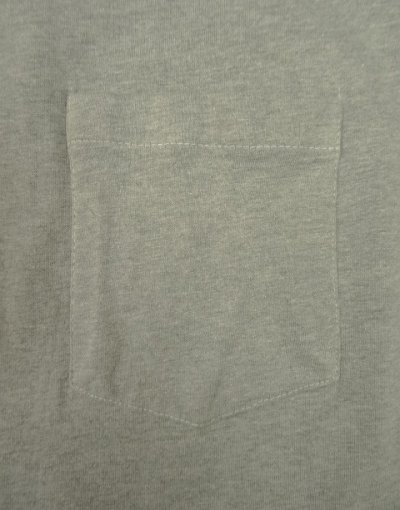画像3: 90'S HANES シングルステッチ ポケット付き 半袖 Tシャツ グレー (VINTAGE)