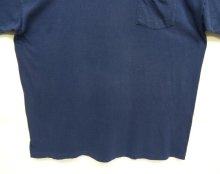 他の写真3: 90'S HANES シングルステッチ ポケット付き 半袖 Tシャツ ネイビー (VINTAGE)