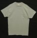 画像1: 90'S HANES シングルステッチ ポケット付き 半袖 Tシャツ グレー (VINTAGE) (1)