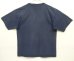画像3: 90'S PLUMA ヘビーウエイト 半袖 Tシャツ フェードネイビー USA製 (VINTAGE) (3)