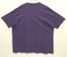 画像4: 90'S HANES シングルステッチ ポケット付き 半袖 Tシャツ グレープ (VINTAGE) (4)
