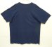 画像4: 90'S HANES シングルステッチ ポケット付き 半袖 Tシャツ ネイビー (VINTAGE) (4)