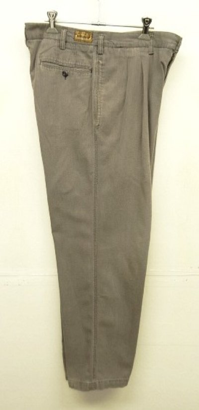 画像3: 90'S PATAGONIA ツープリーツ A/Cパンツ ダークグレー (VINTAGE)