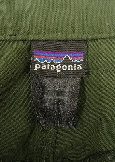 画像2: 04'S PATAGONIA ナイロン カーゴパンツ オリーブ (VINTAGE)