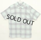 PATAGONIA オーガニックコットン 半袖 A/Cシャツ オンブレチェック (USED)