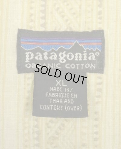 画像2: 00'S PATAGONIA コットン 半袖 オープンカラーシャツ 総柄 (VINTAGE)