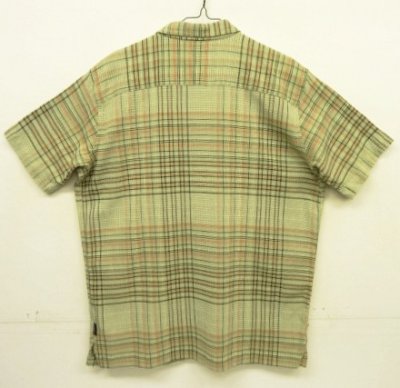 画像3: PATAGONIA オーガニックコットン 半袖 A/Cシャツ チェック柄 (USED)