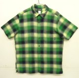 PATAGONIA オーガニックコットン 半袖 A/Cシャツ オンブレチェック (USED)