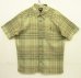 画像1: PATAGONIA オーガニックコットン 半袖 A/Cシャツ チェック柄 (USED) (1)