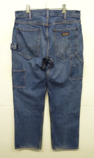 画像3: PATAGONIA デニム ダブルニー ペインターパンツ インディゴ USA製 (USED)