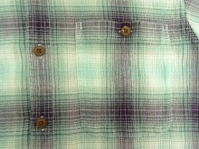 他の写真2: PATAGONIA オーガニックコットン 半袖 A/Cシャツ オンブレチェック (USED)