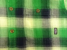 他の写真2: PATAGONIA オーガニックコットン 半袖 A/Cシャツ オンブレチェック (USED)