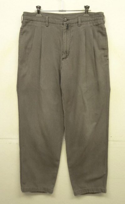 画像1: 90'S PATAGONIA ツープリーツ A/Cパンツ ダークグレー (VINTAGE)
