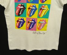 他の写真3: 80'S ROLLING STONES "THE NORTH AMERICAN TOUR 1989" シングルステッチ 半袖 Tシャツ ホワイト USA製 (VINTAGE)