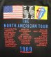 画像6: 80'S ROLLING STONES "THE NORTH AMERICAN TOUR 1989" シングルステッチ 半袖 Tシャツ ブラック USA製 (VINTAGE)