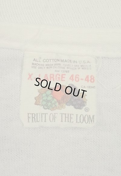 画像2: 80'S ROLLING STONES "THE NORTH AMERICAN TOUR 1989" シングルステッチ 半袖 Tシャツ ホワイト USA製 (VINTAGE)