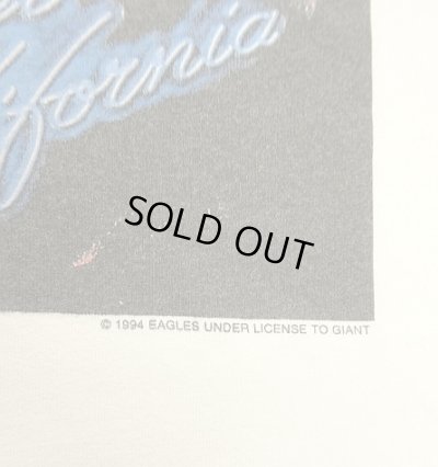 画像4: 90'S EAGLES "HELL FREEZES OVER 1995" シングルステッチ 半袖 Tシャツ ホワイト USA製 (VINTAGE)