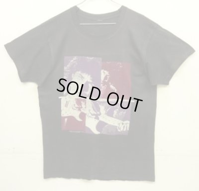 画像1: 90'S BOB DYLAN "1990 TOUR" シングルステッチ 半袖 Tシャツ ブラック (VINTAGE)