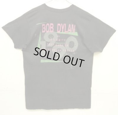 画像4: 90'S BOB DYLAN "1990 TOUR" シングルステッチ 半袖 Tシャツ ブラック (VINTAGE)