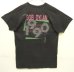 画像4: 90'S BOB DYLAN "1990 TOUR" シングルステッチ 半袖 Tシャツ ブラック (VINTAGE) (4)