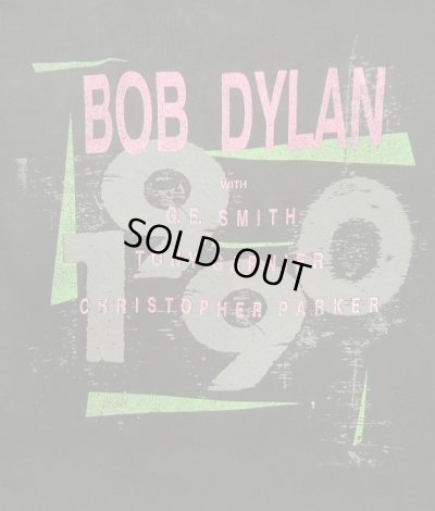 画像5: 90'S BOB DYLAN "1990 TOUR" シングルステッチ 半袖 Tシャツ ブラック (VINTAGE)