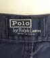 画像2: 90'S RALPH LAUREN "ボックスロゴ" ツープリーツ チノショーツ ネイビー TALONジップ USA製 (VINTAGE) (2)