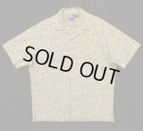 90'S RALPH LAUREN "CALDWELL" コットン 半袖 オープンカラーシャツ 総柄 (VINTAGE)