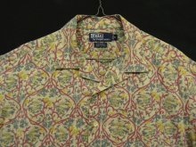 他の写真1: 90'S RALPH LAUREN "CALDWELL" コットン 半袖 オープンカラーシャツ 総柄 (VINTAGE)