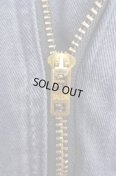 画像3: 90'S RALPH LAUREN "ボックスロゴ" ツープリーツ チノショーツ ネイビー TALONジップ USA製 (VINTAGE)