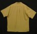 画像3: 90'S RALPH LAUREN "CALDWELL" シルク/コットン ロゴ無し 半袖 オープンカラーシャツ タン (VINTAGE) (3)