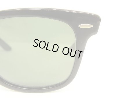 画像3: 80'S B&L ボシュロム製 RAY-BAN "WAYFARER" サングラス ブラック USA製 (VINTAGE)