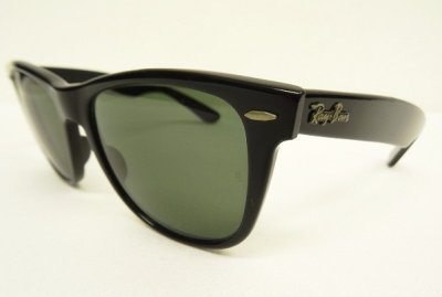 画像2: 90'S B&L ボシュロム製 RAY-BAN "WAYFARER II" サングラス ブラック USA製 (VINTAGE)