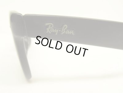 画像5: 90'S B&L ボシュロム製 RAY-BAN "FOLDING WAYFARER" サングラス マットブラック フランス製 (VINTAGE)