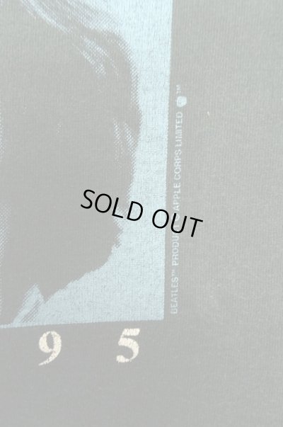 画像4: 90'S THE BEATLES "LET IT BE 25YEARS" シングルステッチ 両面プリント 半袖 Tシャツ ブラック USA製 (VINTAGE)